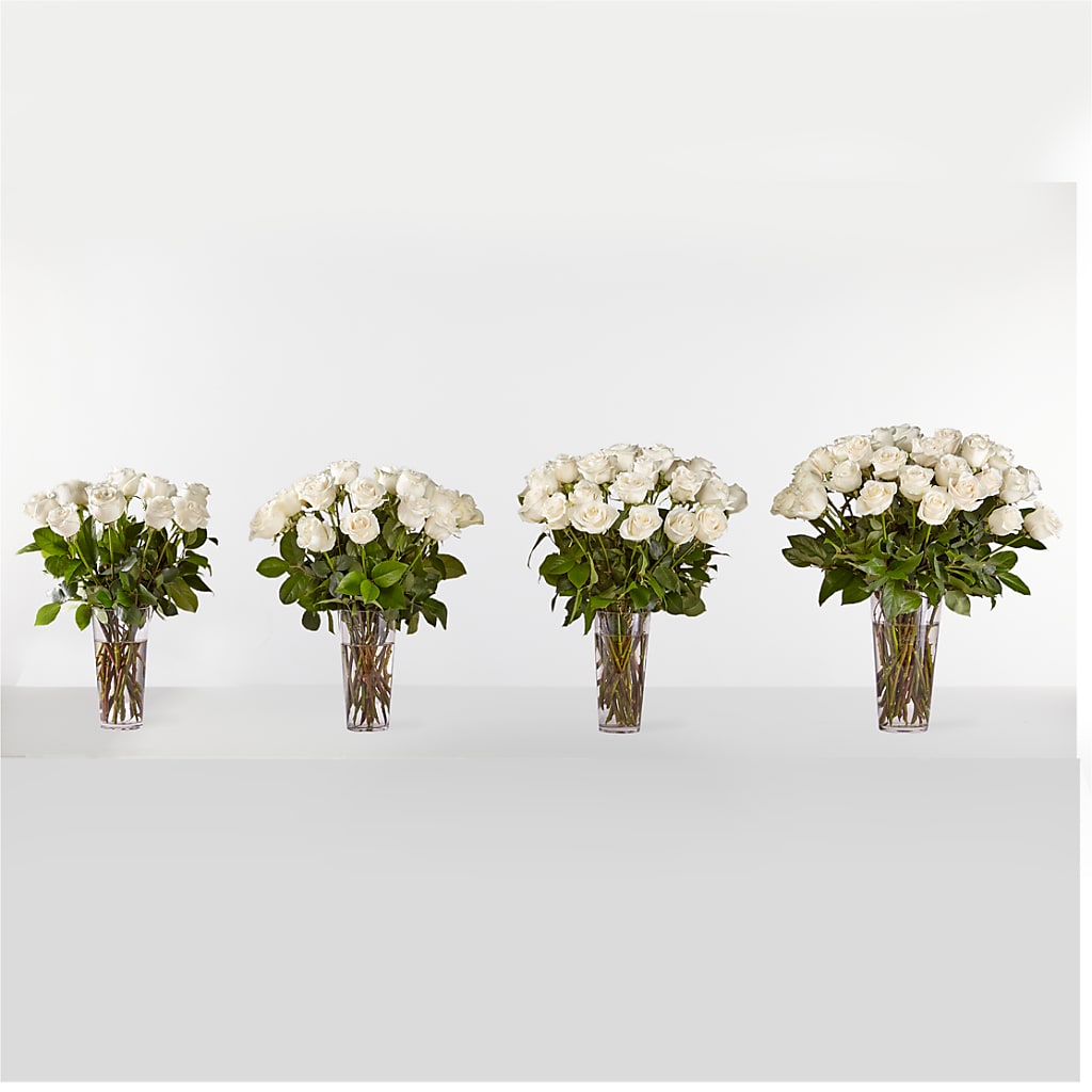Long Stem White Rose Bouquet – One Million Roses Llc, Caldwell ID