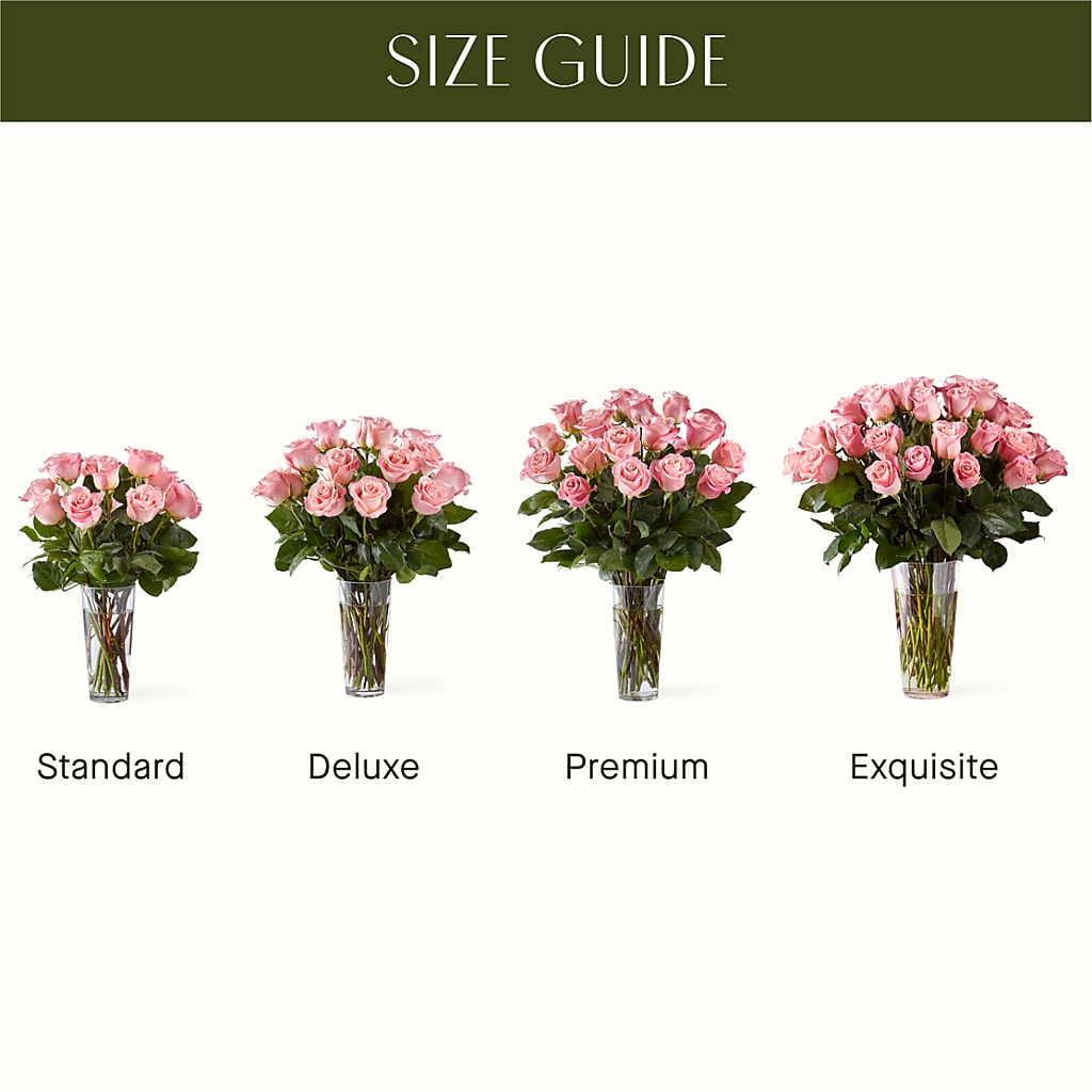 Long Stem Pink Rose Bouquet – One Million Roses Llc, Caldwell ID