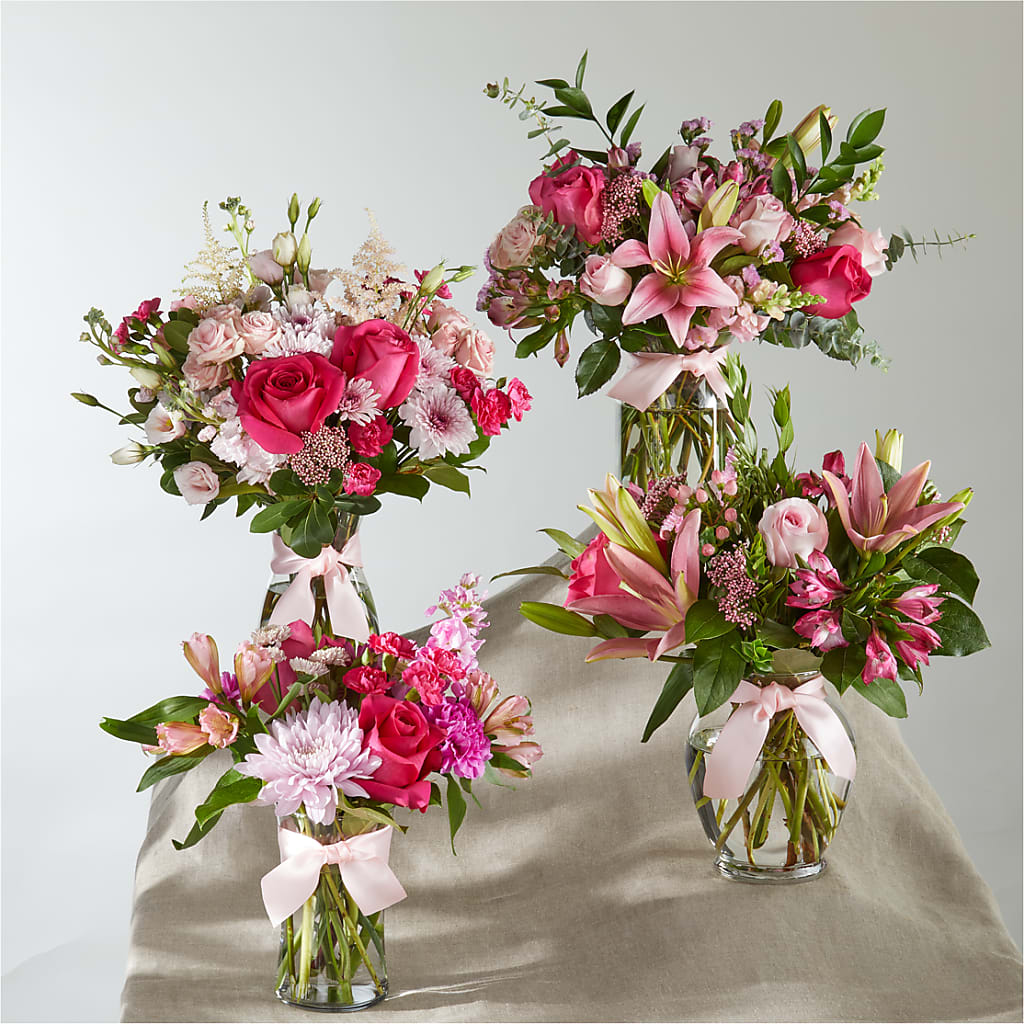 Pink Ribbon - A Florist Original – One Million Roses Llc, Caldwell ID