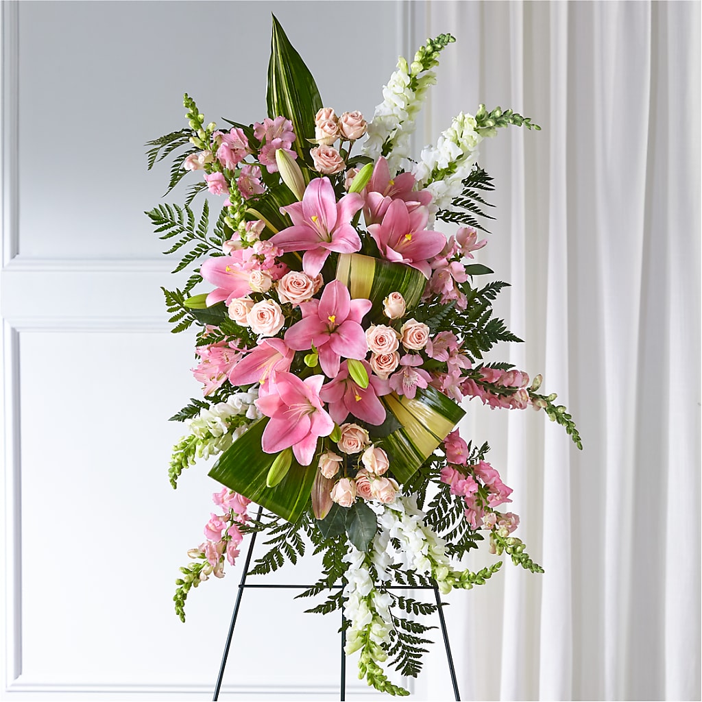 Elegant Embrace Standing Spray – One Million Roses Llc, Caldwell ID