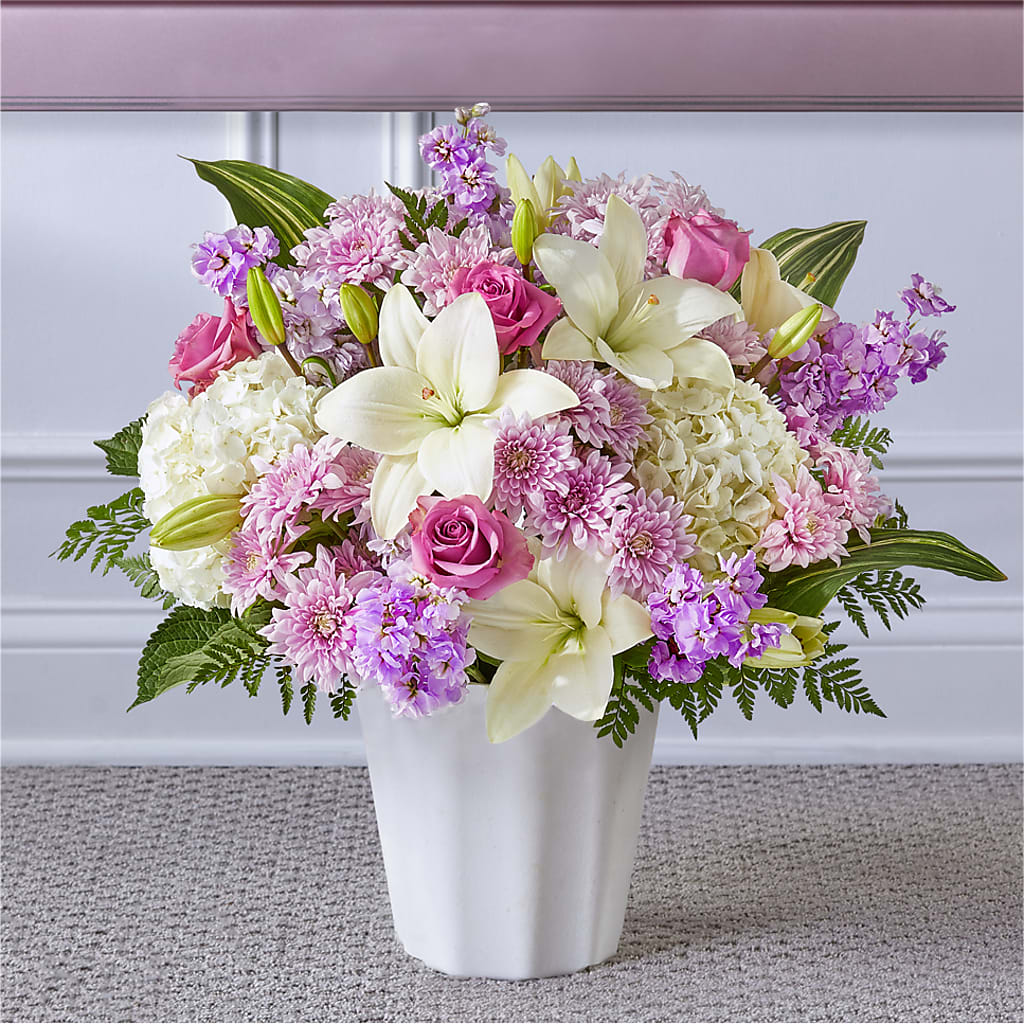 Heaven Sent Floor Basket – One Million Roses Llc, Caldwell ID