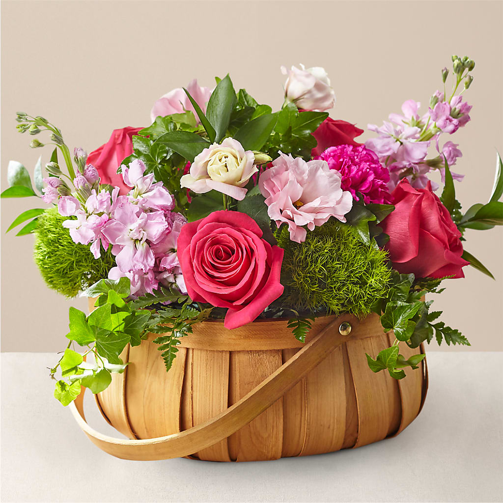 Radiance in Bloom Basket – One Million Roses Llc, Caldwell ID