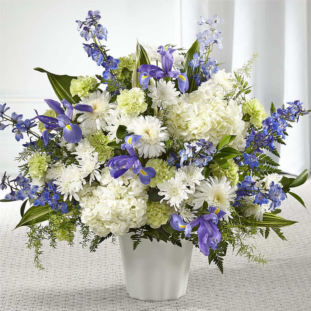 Soft Serenity Floor Basket – One Million Roses Llc, Caldwell ID