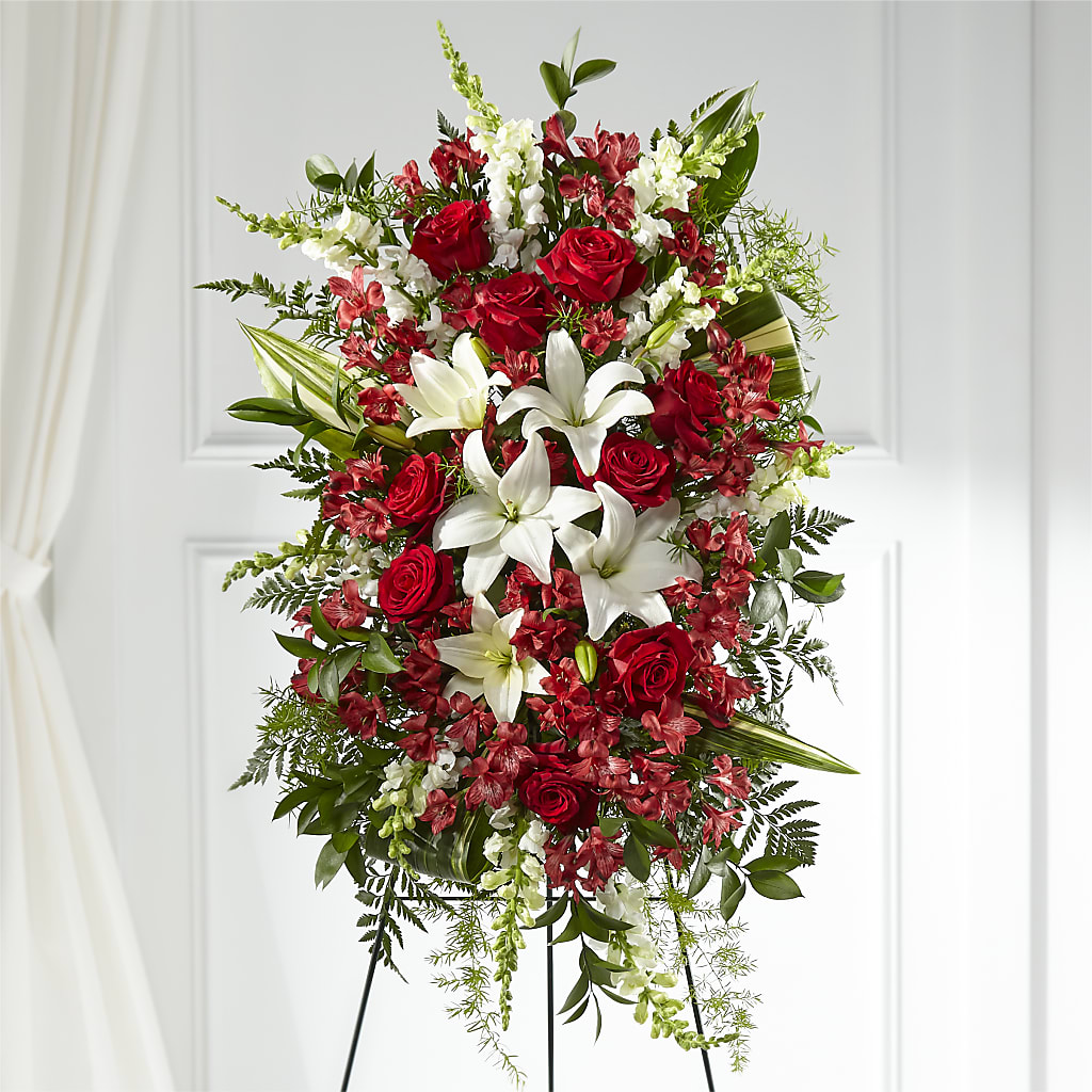 Everlasting Memory Standing Spray – One Million Roses Llc, Caldwell ID