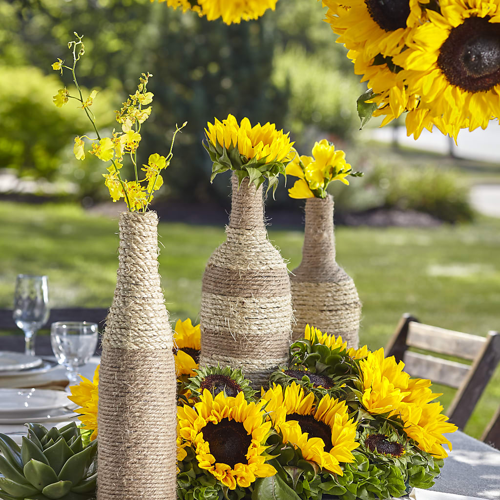 Sublime Garden Centerpiece – One Million Roses Llc, Caldwell ID