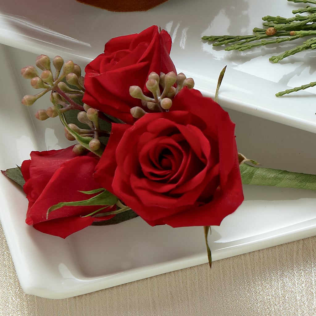 Red Spray Rose Boutonniere – One Million Roses Llc, Caldwell ID