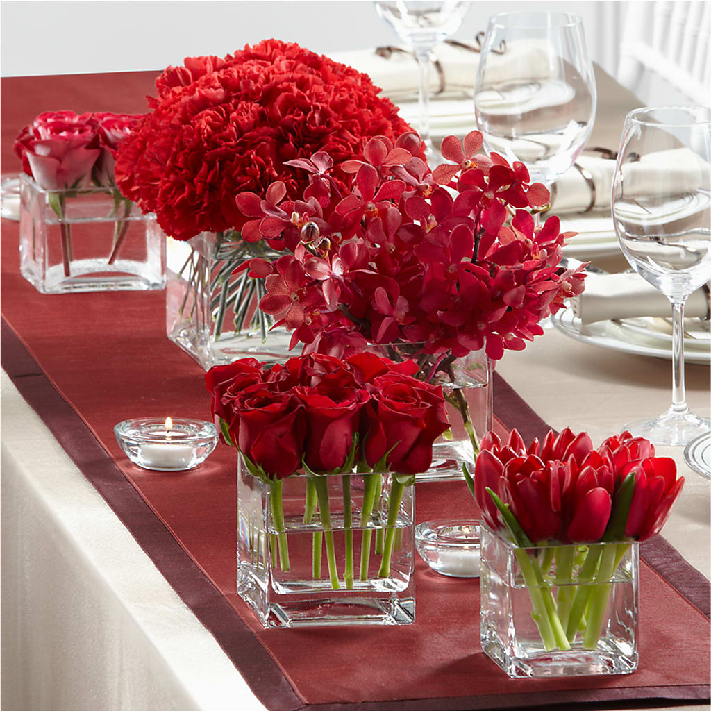 Modern Grace Centerpiece – One Million Roses Llc, Caldwell ID