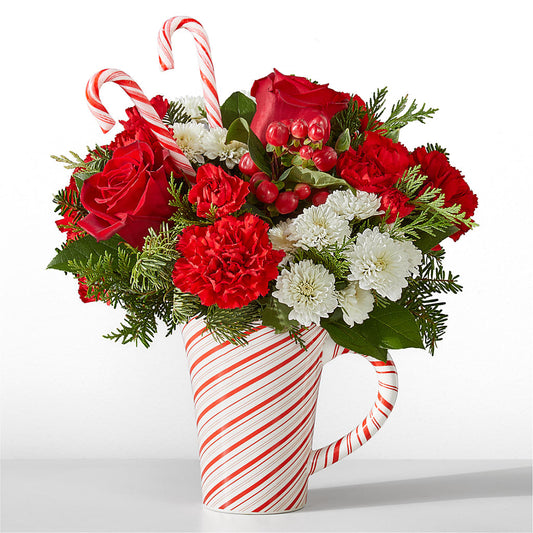 Peppermint Swirl Mug –  One Million Roses Llc, Caldwell ID