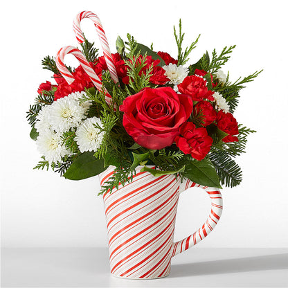 Peppermint Swirl Mug –  One Million Roses Llc, Caldwell ID