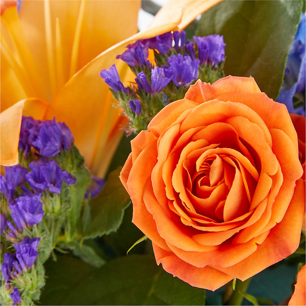 Radiant Citrus Box Bouquet –  One Million Roses Llc, Caldwell ID