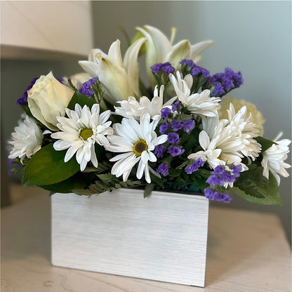 Beyond Blue Box Bouquet –  One Million Roses Llc, Caldwell ID