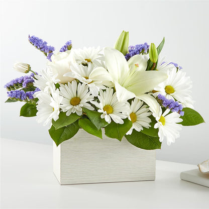 Beyond Blue Box Bouquet –  One Million Roses Llc, Caldwell ID