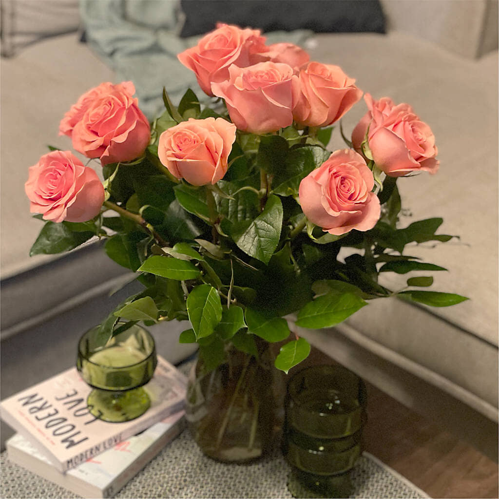 Long Stem Pink Rose Bouquet –  One Million Roses Llc, Caldwell ID