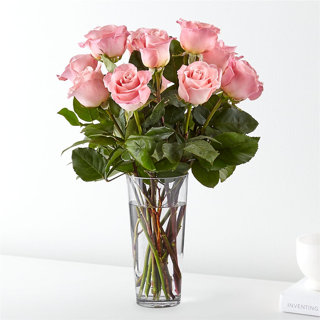 Long Stem Pink Rose Bouquet –  One Million Roses Llc, Caldwell ID