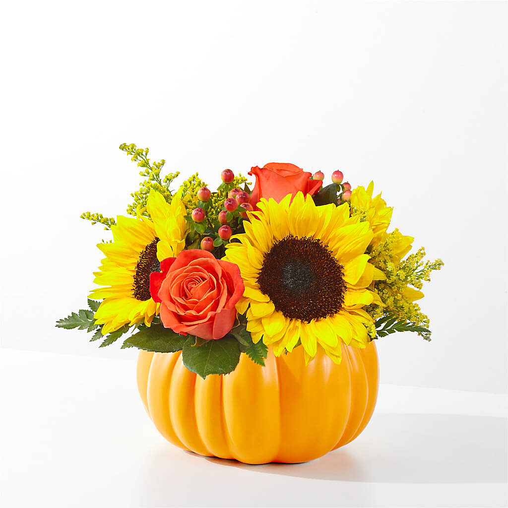 Pick of the Patch Pumpkin Bouquet –  One Million Roses Llc, Caldwell ID