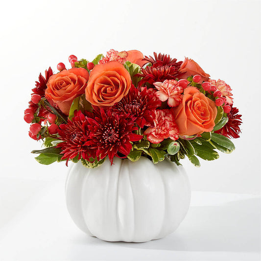 Autumn Air Pumpkin Bouquet –  One Million Roses Llc, Caldwell ID