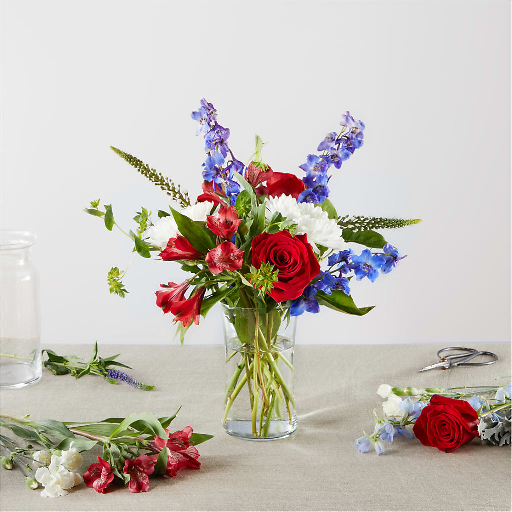 Star Spangled - A Florist Original –  One Million Roses Llc, Caldwell ID