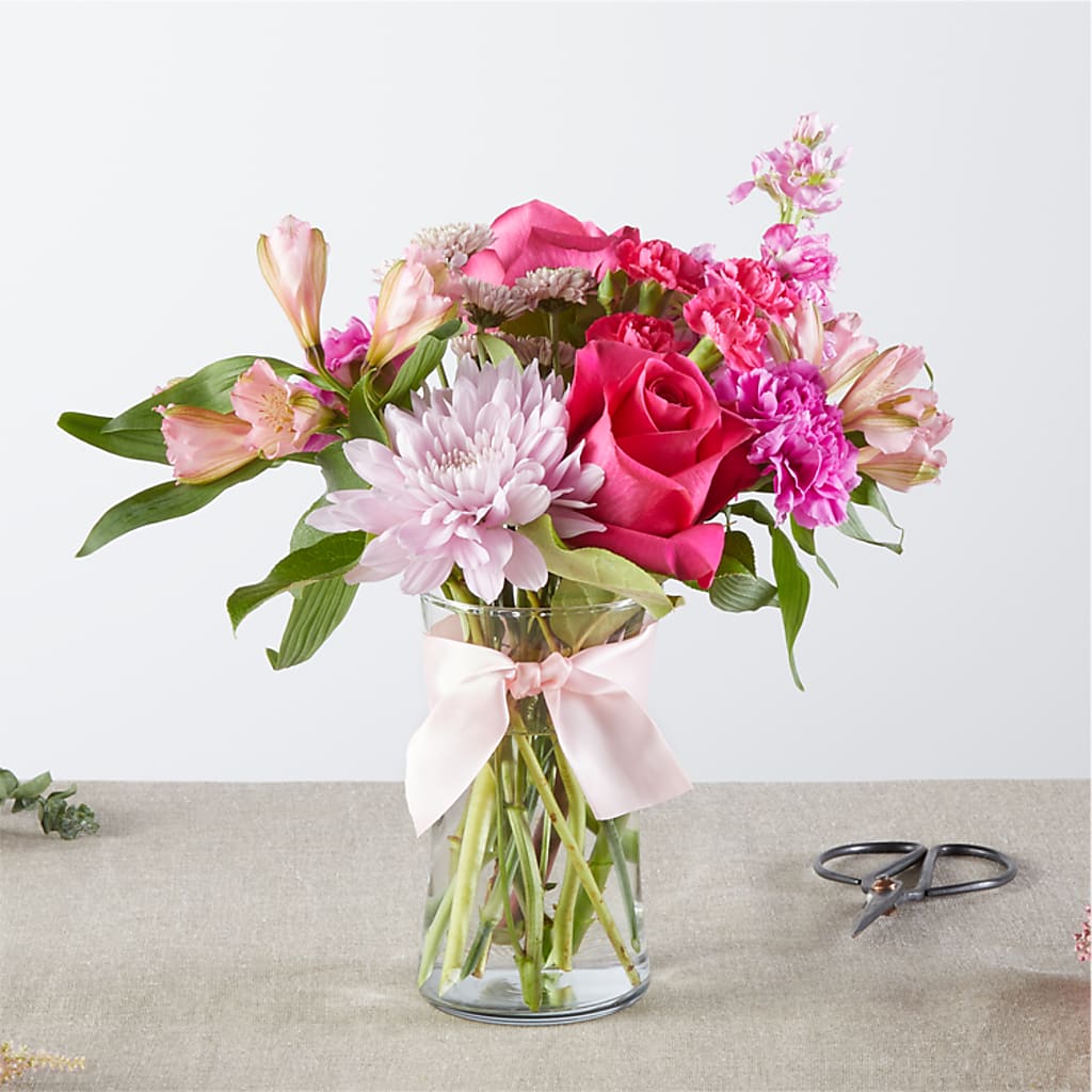 Pink Ribbon - A Florist Original –  One Million Roses Llc, Caldwell ID