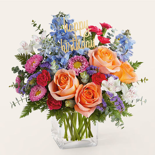 Birthday Bash Bouquet –  One Million Roses Llc, Caldwell ID