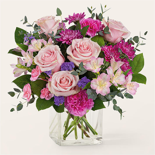 Rosy Radiance Bouquet –  One Million Roses Llc, Caldwell ID