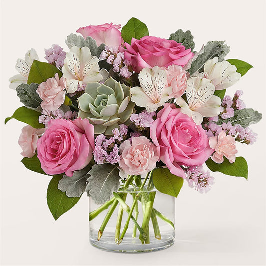 Dusty Rose Bouquet –  One Million Roses Llc, Caldwell ID