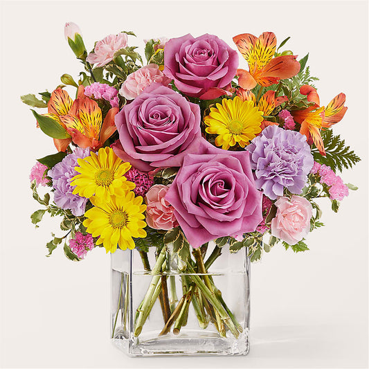 Shades of Happiness Bouquet –  One Million Roses Llc, Caldwell ID