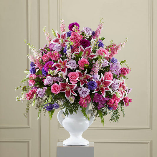 Peaceful Tribute Arrangement –  One Million Roses Llc, Caldwell ID