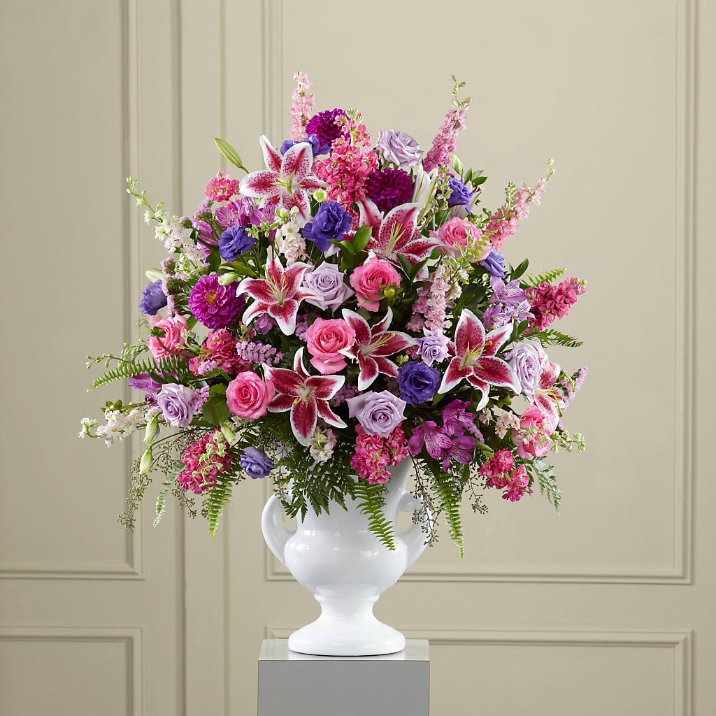 Peaceful Tribute Arrangement –  One Million Roses Llc, Caldwell ID