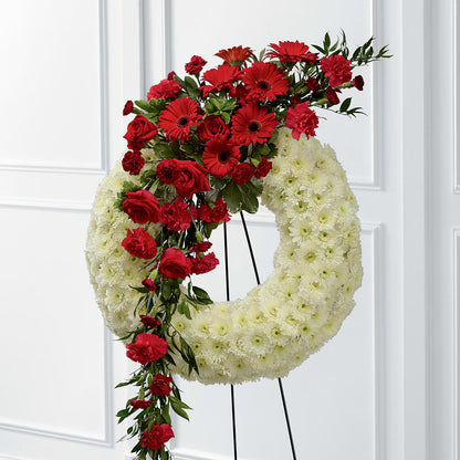 Graceful Tribute Wreath –  One Million Roses Llc, Caldwell ID