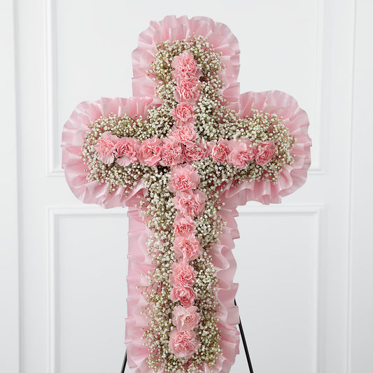 Angel's Cross Easel –  One Million Roses Llc, Caldwell ID