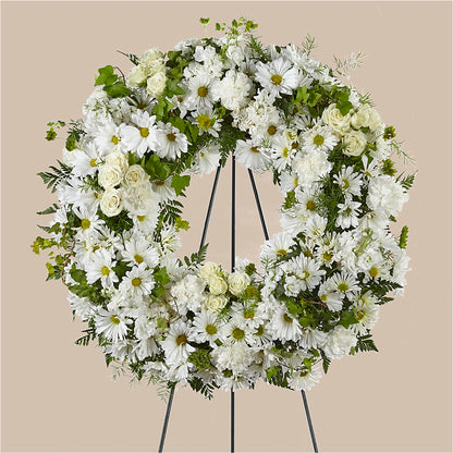 Faithful Wishes Wreath –  One Million Roses Llc, Caldwell ID