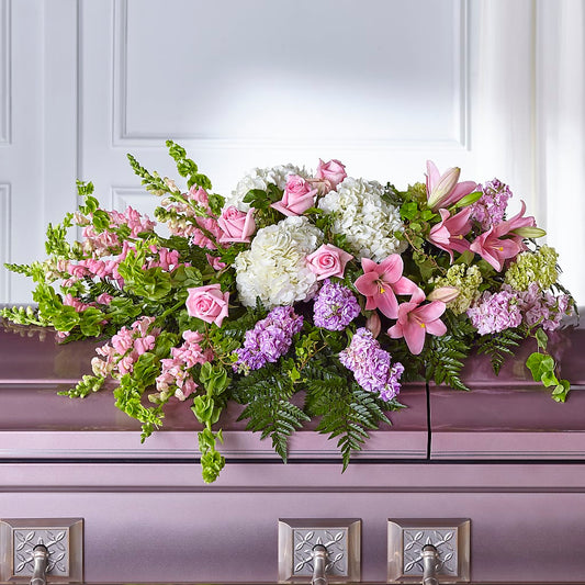 Life's Gratitude Casket Spray –  One Million Roses Llc, Caldwell ID