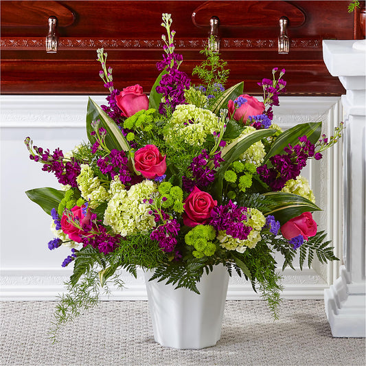 Beautiful Horizons Floor Basket –  One Million Roses Llc, Caldwell ID