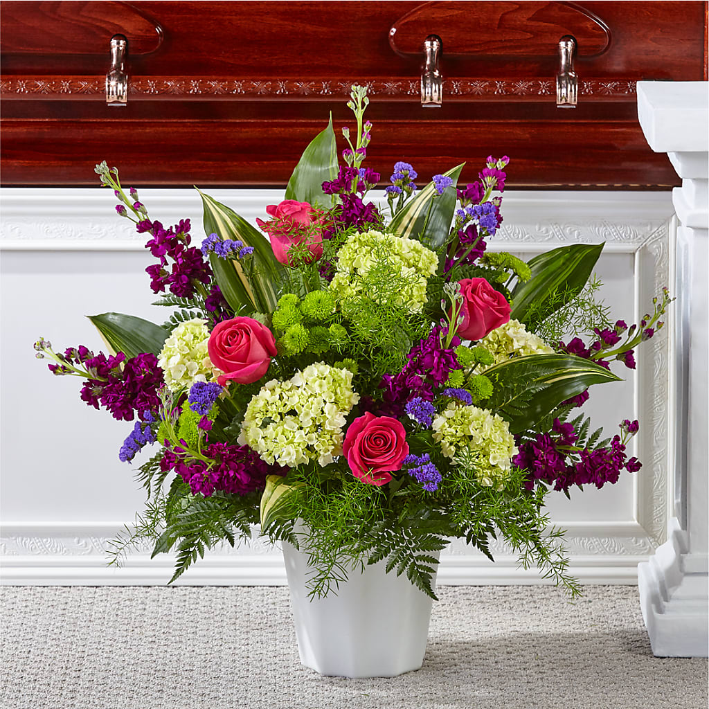 Beautiful Horizons Floor Basket –  One Million Roses Llc, Caldwell ID