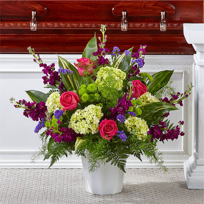Beautiful Horizons Floor Basket –  One Million Roses Llc, Caldwell ID