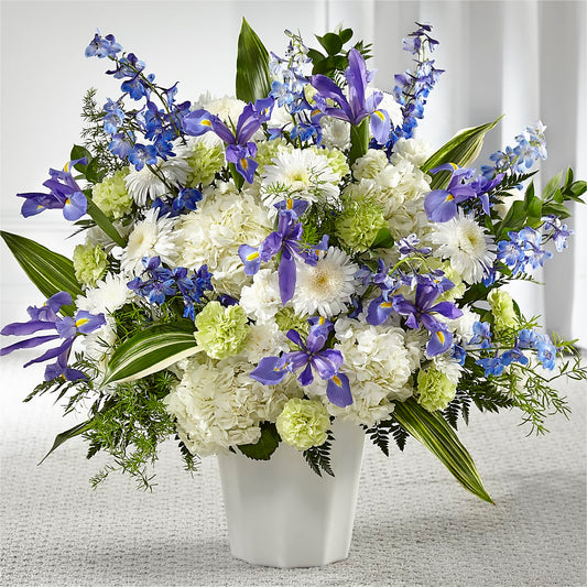Soft Serenity Floor Basket –  One Million Roses Llc, Caldwell ID