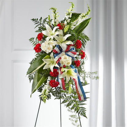 Stars of Life Standing Spray –  One Million Roses Llc, Caldwell ID