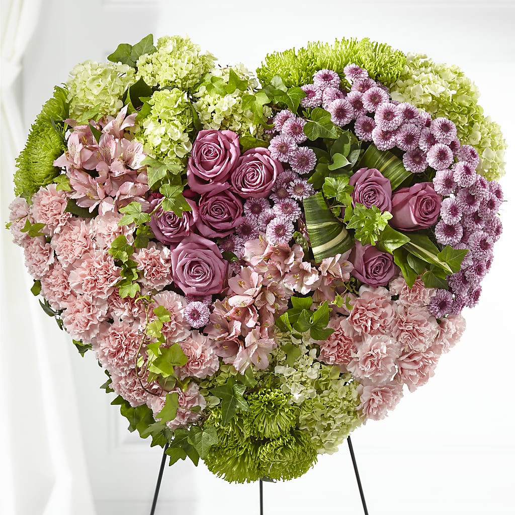 Heartwarming Standing Heart –  One Million Roses Llc, Caldwell ID