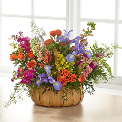 Garden of Life Basket –  One Million Roses Llc, Caldwell ID