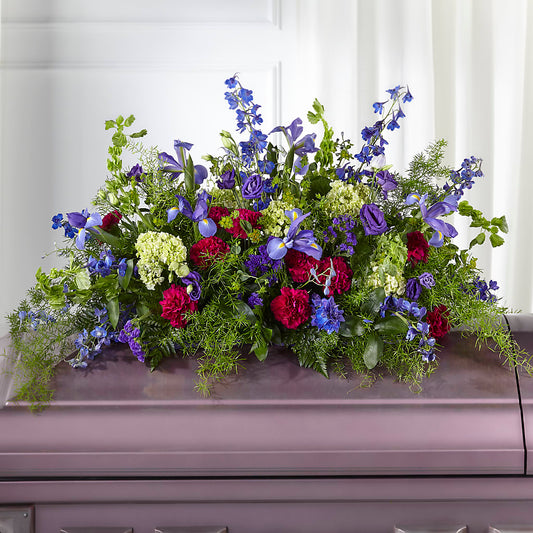 Always Treasured Casket Spray –  One Million Roses Llc, Caldwell ID