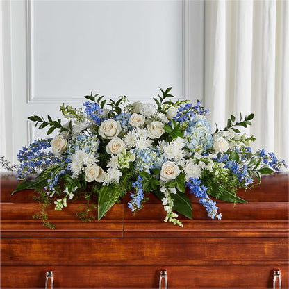 Timeless Essence Casket Spray –  One Million Roses Llc, Caldwell ID
