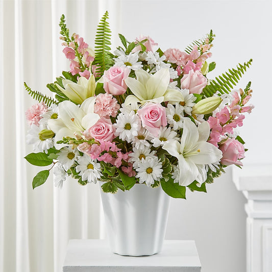 Soft Touch Tabletop Basket –  One Million Roses Llc, Caldwell ID
