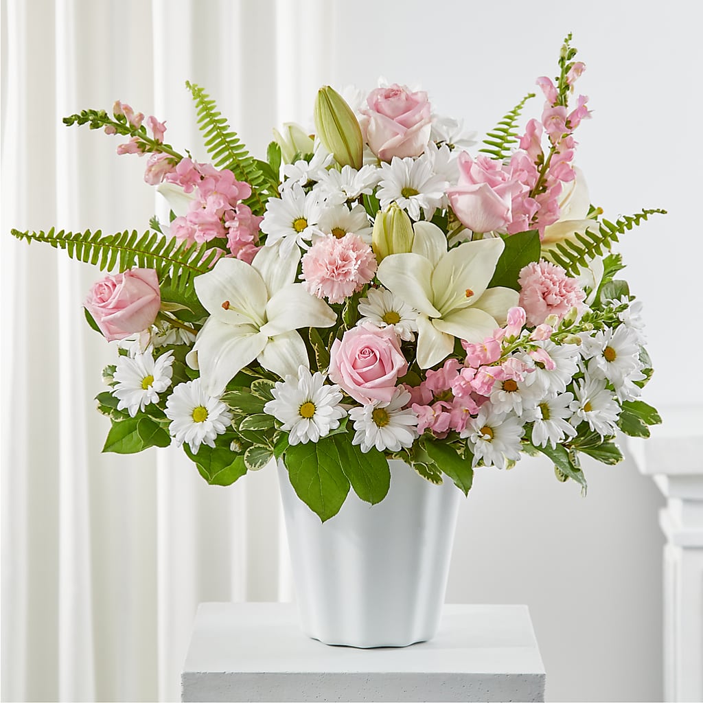 Soft Touch Tabletop Basket –  One Million Roses Llc, Caldwell ID