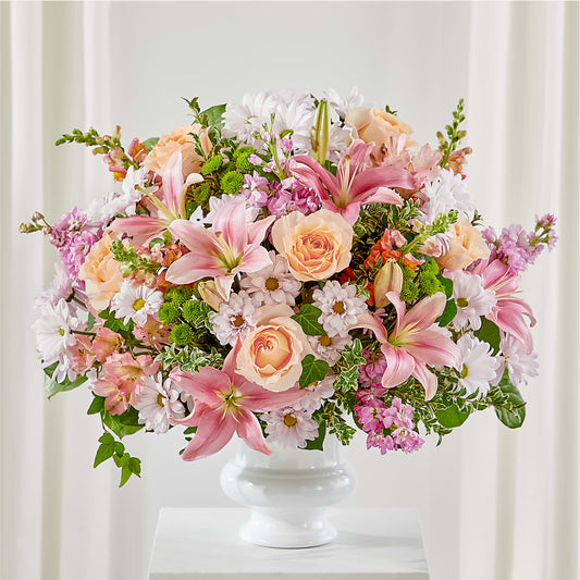 Heartfelt Gesture Urn Arrangement –  One Million Roses Llc, Caldwell ID