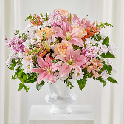 Heartfelt Gesture Urn Arrangement –  One Million Roses Llc, Caldwell ID