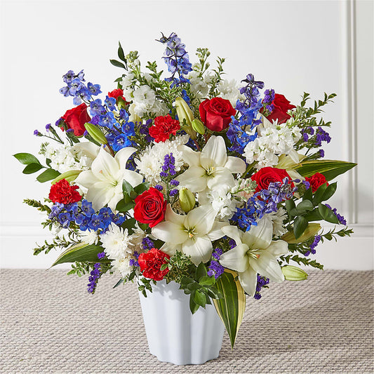 Consoled Floor Basket –  One Million Roses Llc, Caldwell ID