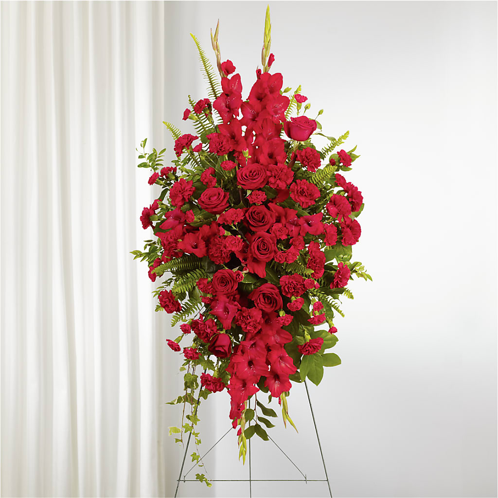 From the Heart Standing Spray –  One Million Roses Llc, Caldwell ID