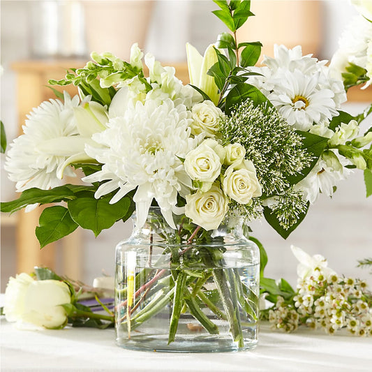 Classic Ivory – A Florist Original –  One Million Roses Llc, Caldwell ID
