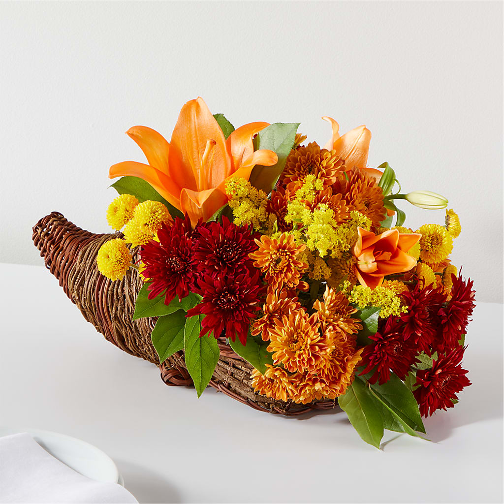 Bouquet of Blessings Cornucopia –  One Million Roses Llc, Caldwell ID