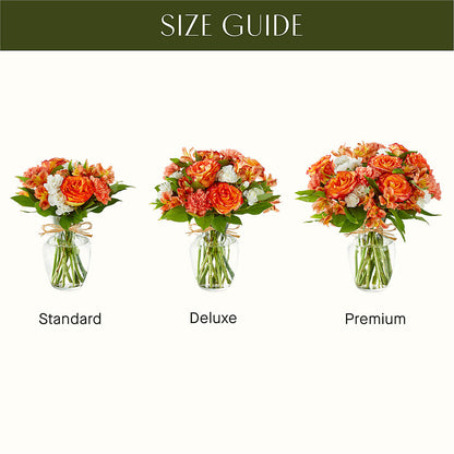 Apricot Glow Bouquet –  One Million Roses Llc, Caldwell ID